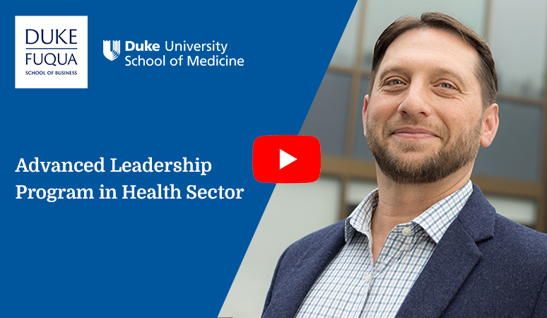 Duke Advanced Leadership Program in Health Sector